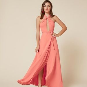 Reformation Sol Dress in Flamingo